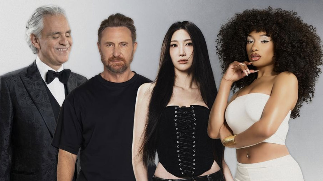 Global Icons Unite: David Guetta, Andrea Bocelli, Megan Thee Stallion, and EJAE Drop Official FIFA World Cup 2026 Anthem ‘DNA’