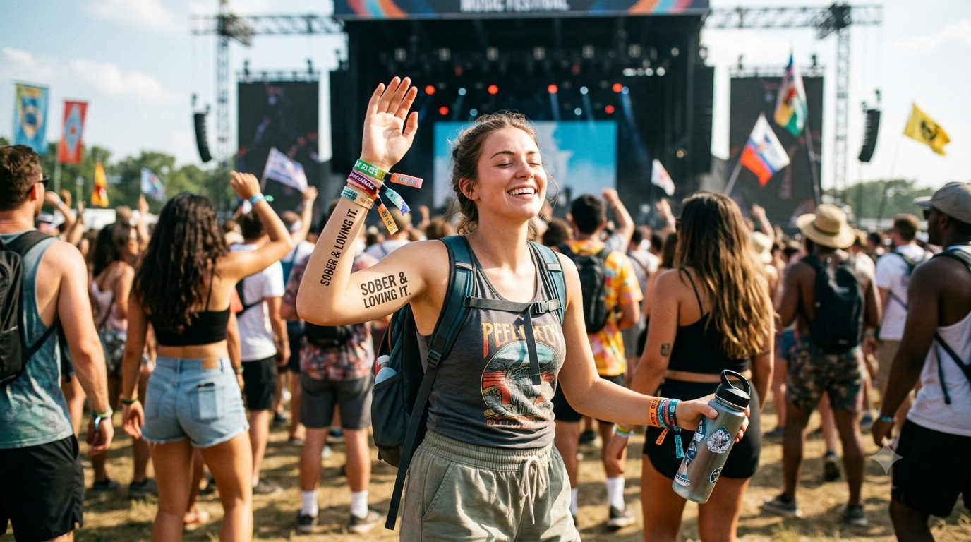 The Endurance Fest: How to Survive a 3-Day Music Festival Completely Sober